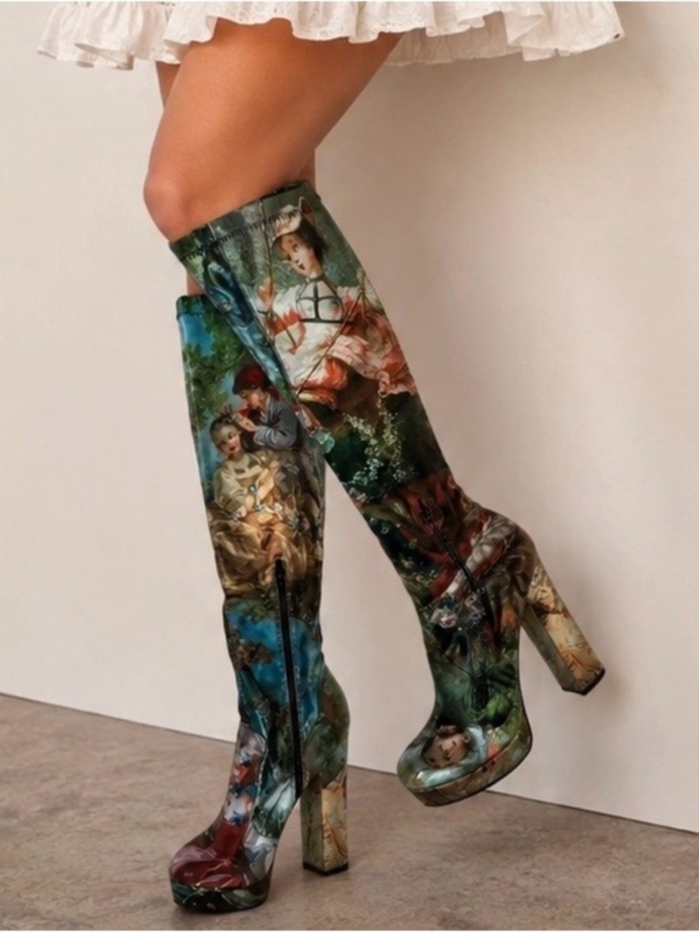 Da Vinci’s Demon’s Thigh High Boots by Current Mood size 5